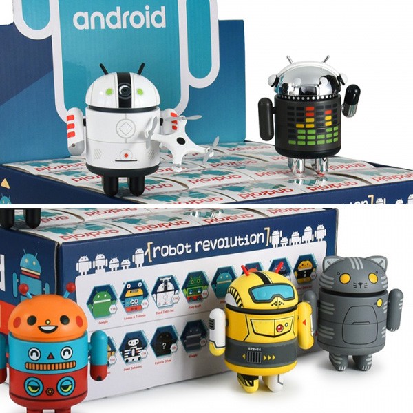 ドロイド君フィギュア　Activate! gaming Android Robot フィギュア mini collectible revolution(単品
