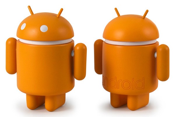 Android Robot フィギュア mini collectible standard edition orange