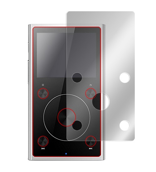 OverLay Eye Protector for Fiio X1 2nd generation. image image 