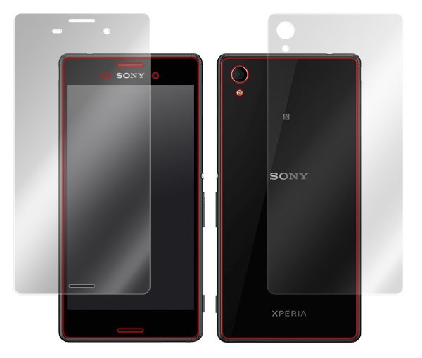 OverLay Eye Protector for Xperia M4 Aqua Dual 『表・裏両面セット』のイメージ画像