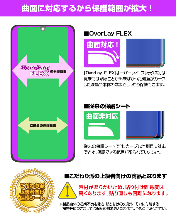 GARMIN Venu 4 45mm 保護 フィルム OverLay FLEX 高光沢 for ガーミン ヴェニュー 液晶保護 曲面対応 柔軟素材 衝撃吸収 透明 爆買 関連画像3