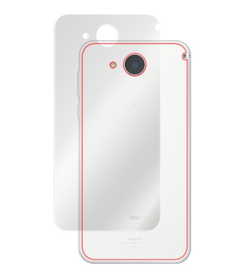 OverLay Magic for AQUOS U SHV35 裏面用保護シート のイメージ画像