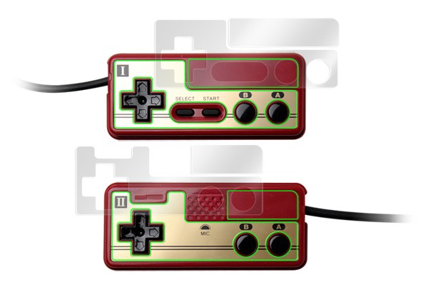 OverLay Protector for controller Nintendo Classic Mini Family computer I|II set. image image 