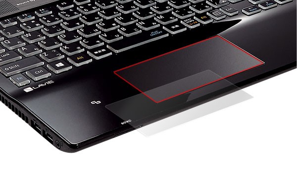 OverLay Protector for トラックパッド LAVIE Note Standard NS850 のイメージ画像