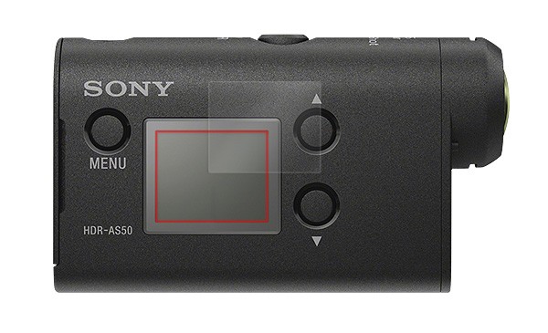OverLay Plus for SONY action cam HDR-AS50(2 листов комплект ). образ изображение 