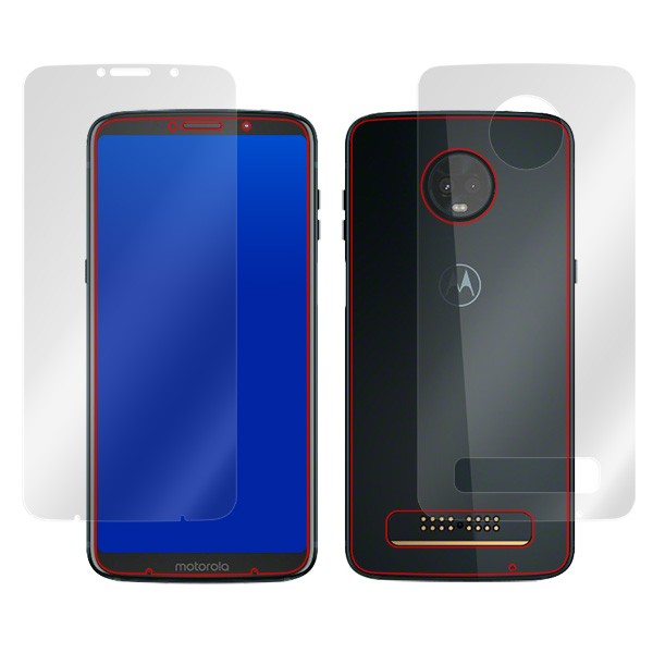 Moto Z3 Play 『表面・背面セット』