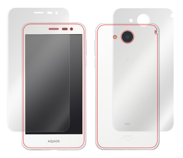 OverLay Plus for AQUOS U SHV35 『表・裏両面セット』 のイメージ画像