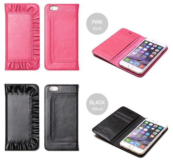 ZENUS（ゼヌス） スマホケース Zenus Ruffle Diary for iPhone 6s/6 本