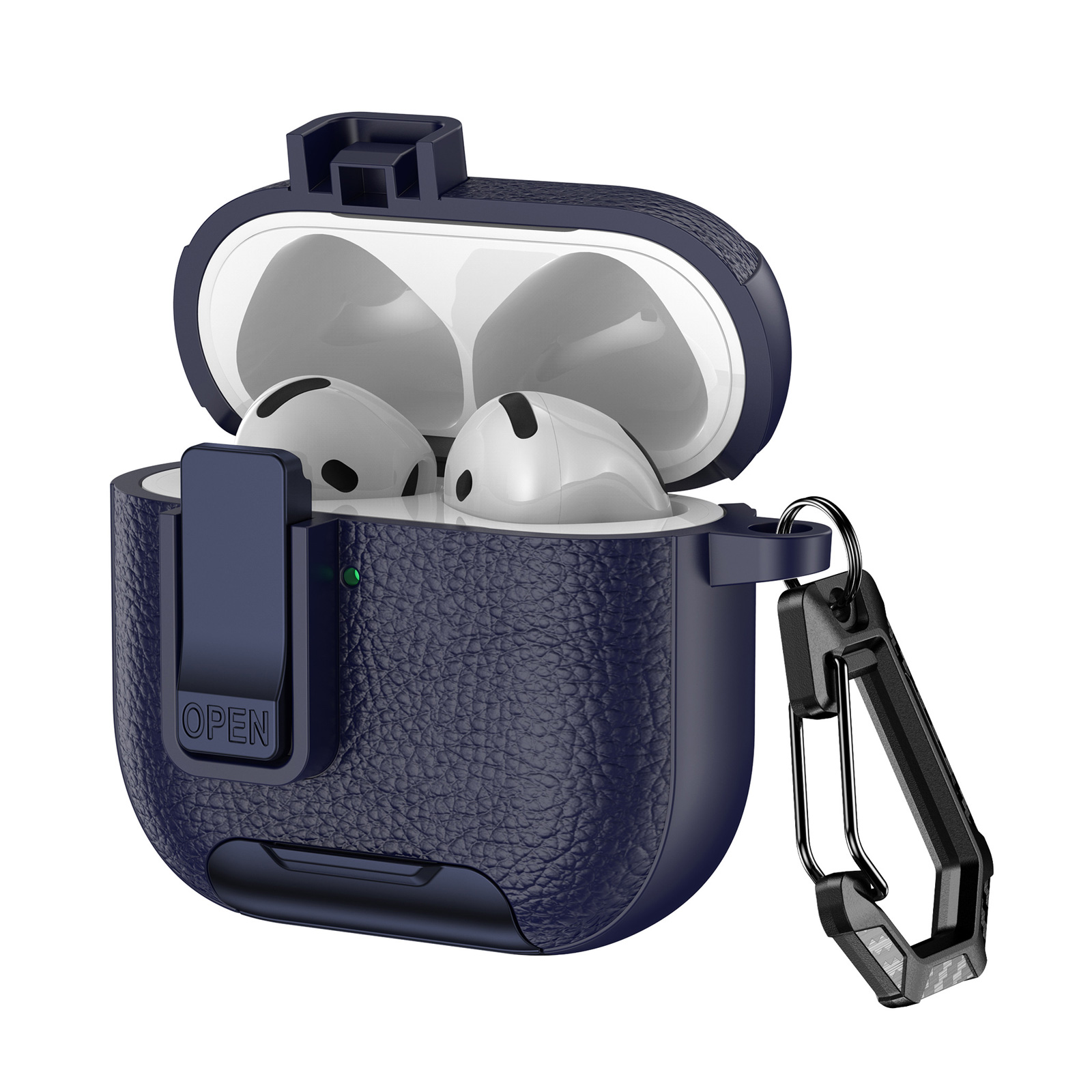 Apple AirPods pro3本体 専用ケース付き Apple AirPods Pro 3 用PC素材のケース CASE 安全なロック 人気