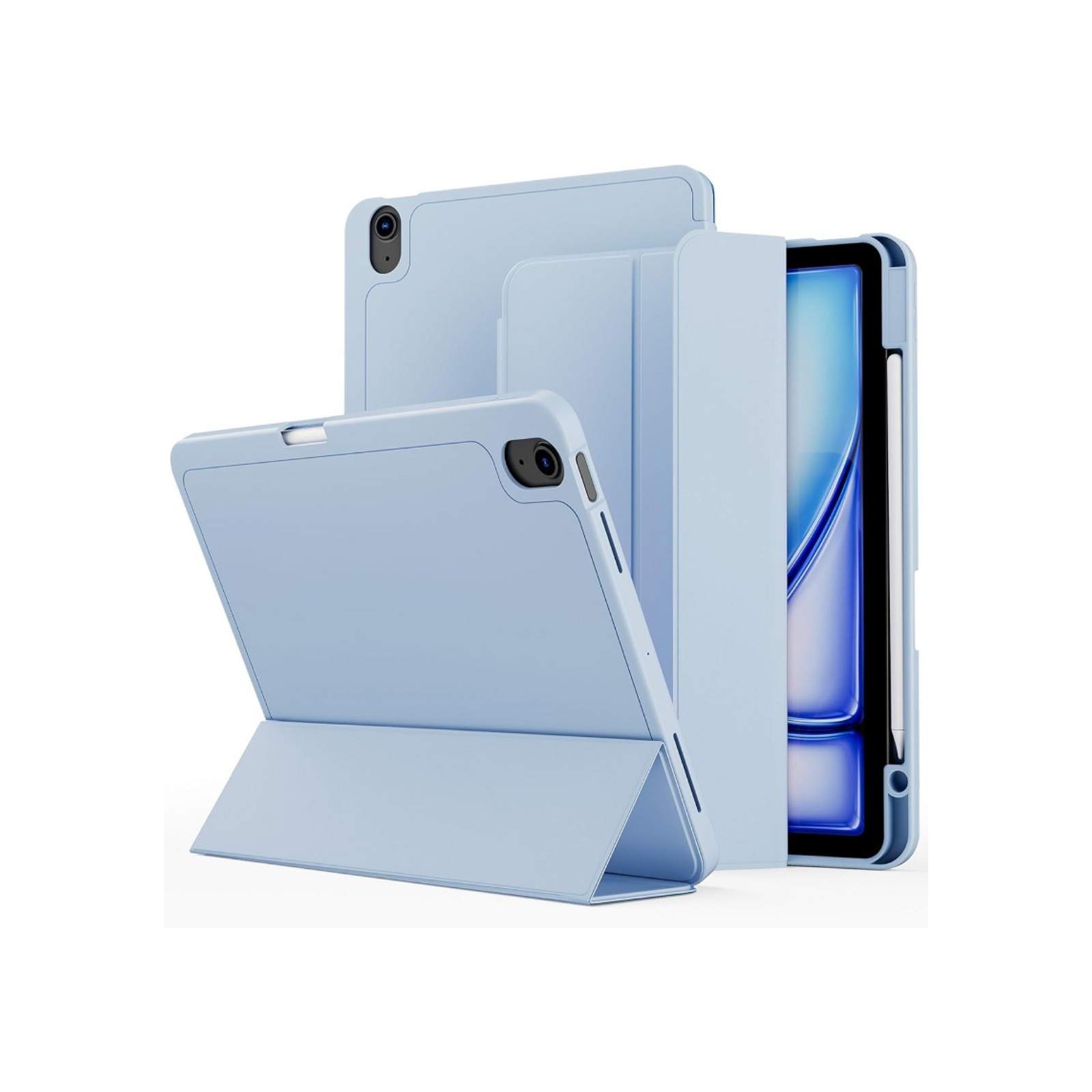 Apple アップル アイパッド 11型 (A16チップ)用のケース TPU&PUレザー