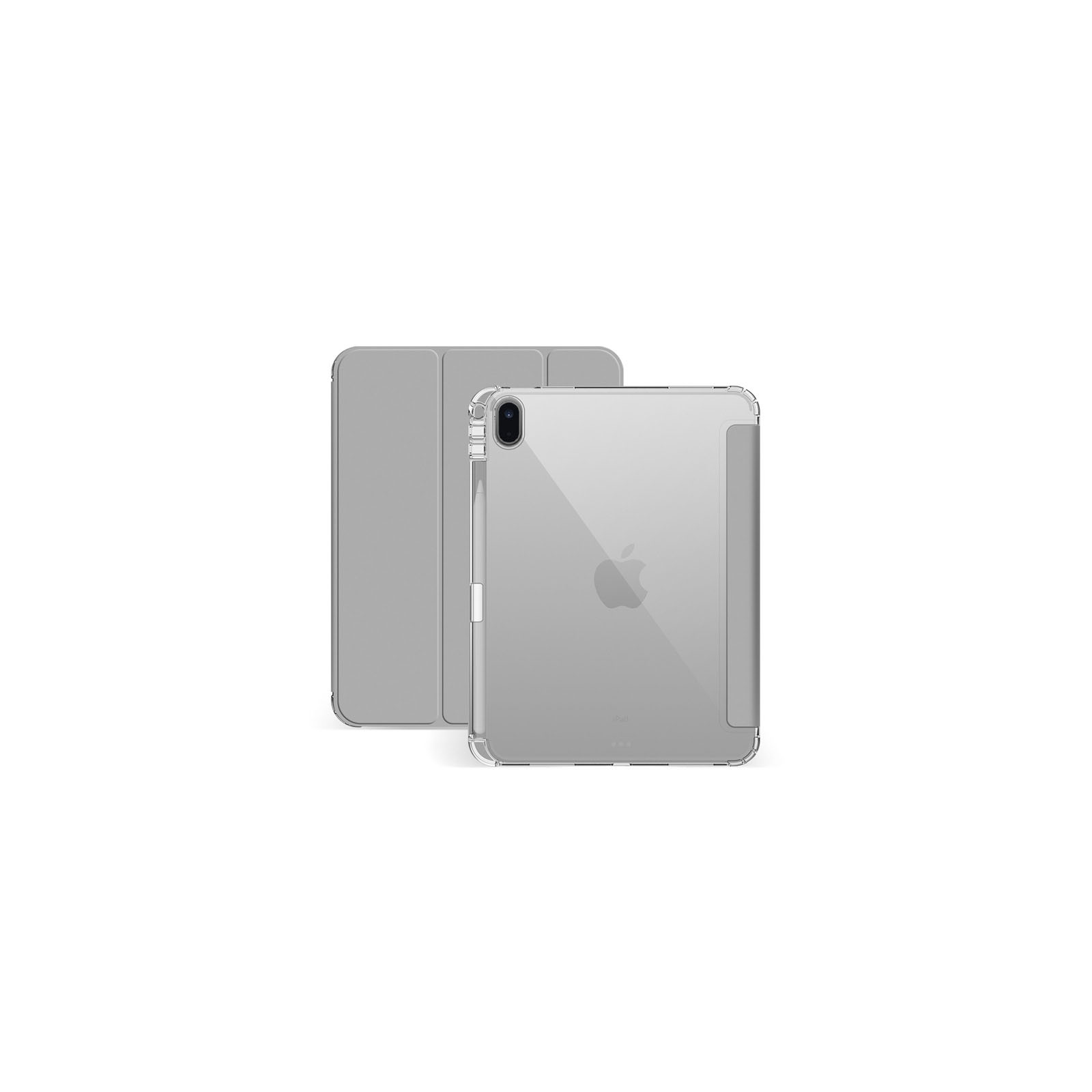 Apple iPad 10.9インチ 第10世代 2022モデル ケース クリアケース PUレザー オートスリープ スタンド機能 Pencil収納機能 手帳型カバー 透明カバー｜visos-store｜04