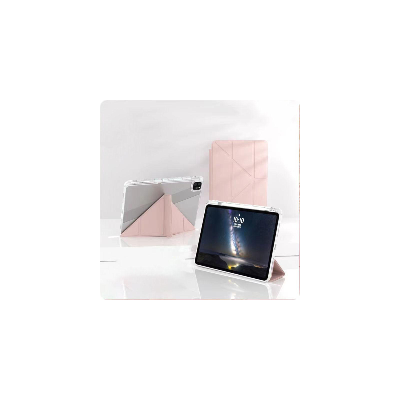 Apple iPad Pro 13インチ 第7世代 2024モデル ケース カバー 耐衝撃カバー CASE 薄型 オートスリープ 手帳型カバー Pencil収納機能 スタンド機能｜visos-store｜03