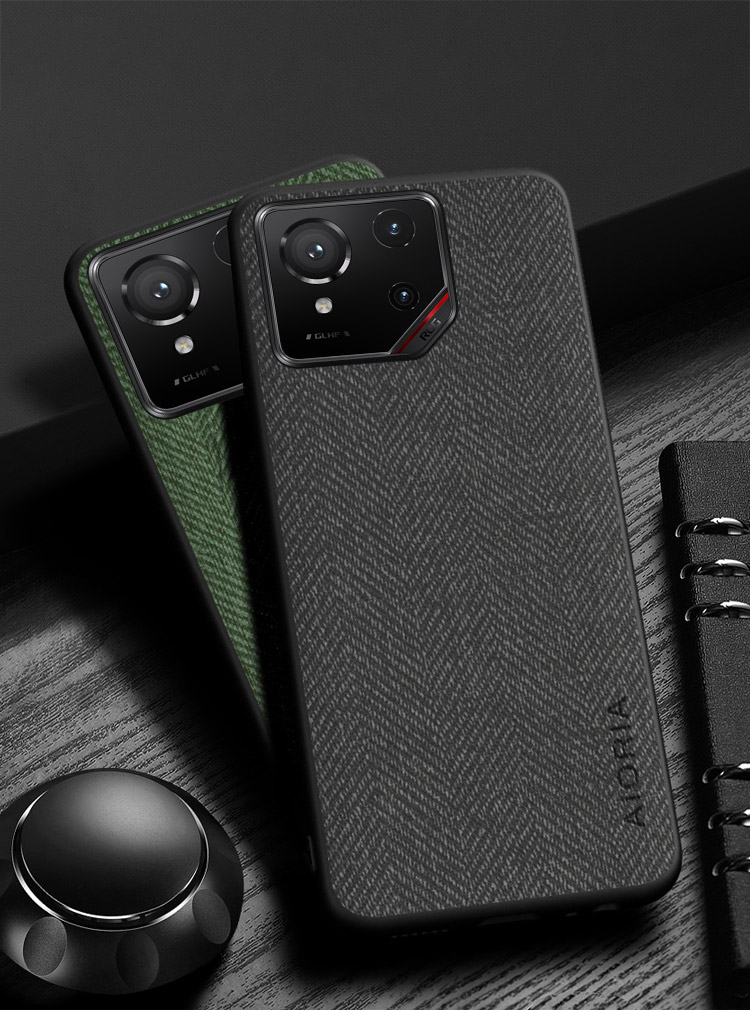 ROG Phone ASUS 9 / Pro ケース 人気 ストラップホール付き TPU&PC&PU