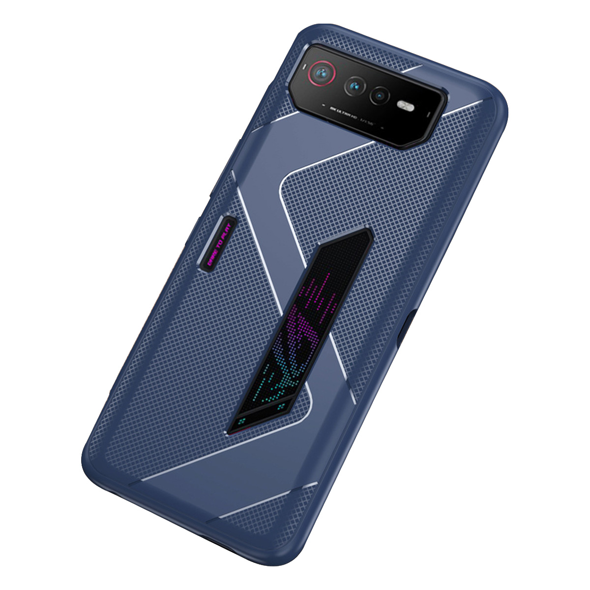 ASUS ROG Phone 6  ケース スマートフォンカバー 傷やほこりから守る  TPU素材 カッコいい  衝撃防止 人気 背面カバー 強化ガラスフィルム おまけ付き｜visos-store｜04