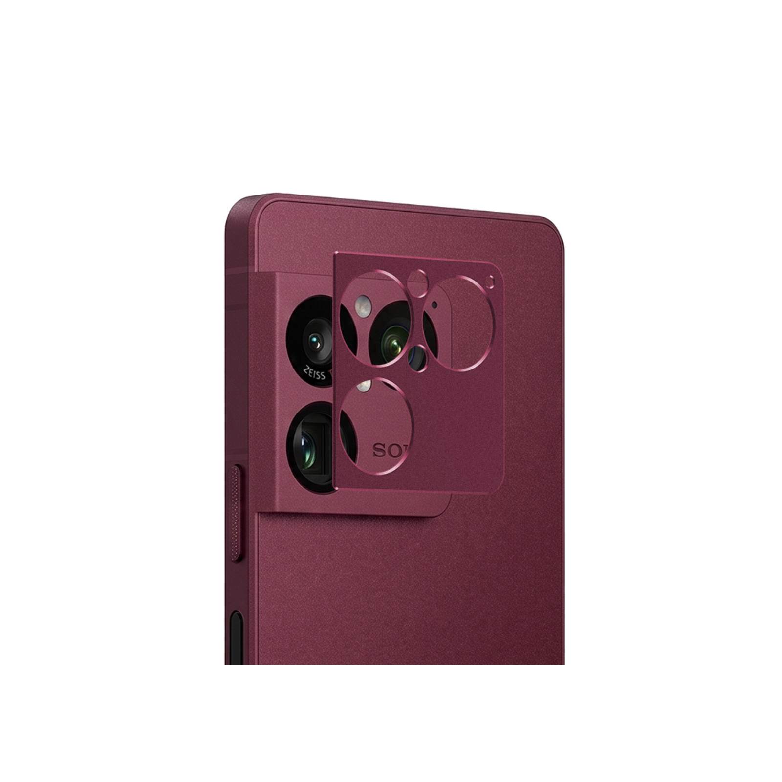 SONY Xperia 1 VIII専用アルミ合金一体型レンズカバー高級感ある