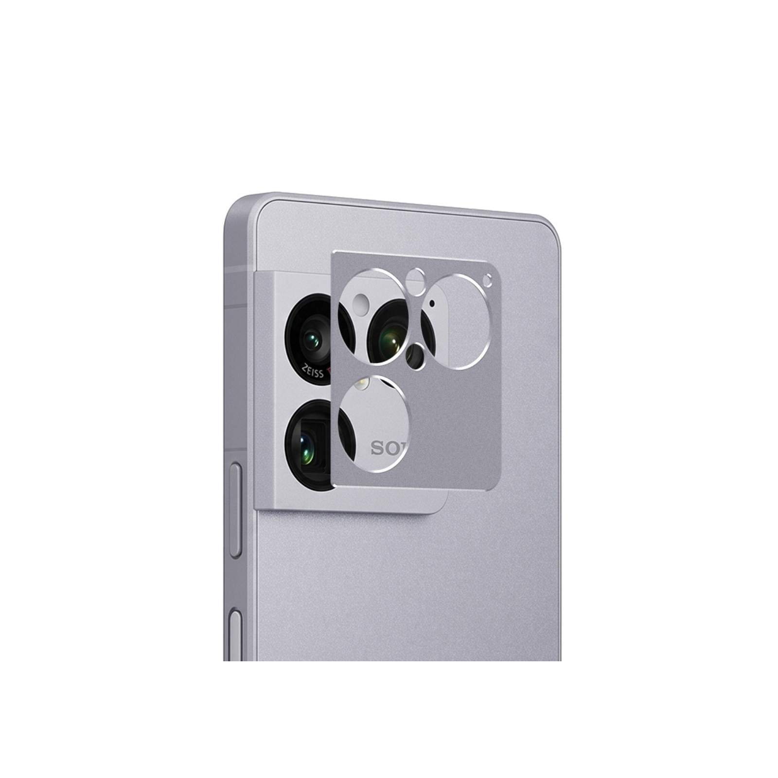 SONY Xperia 1 VIII専用アルミ合金一体型レンズカバー高級感ある