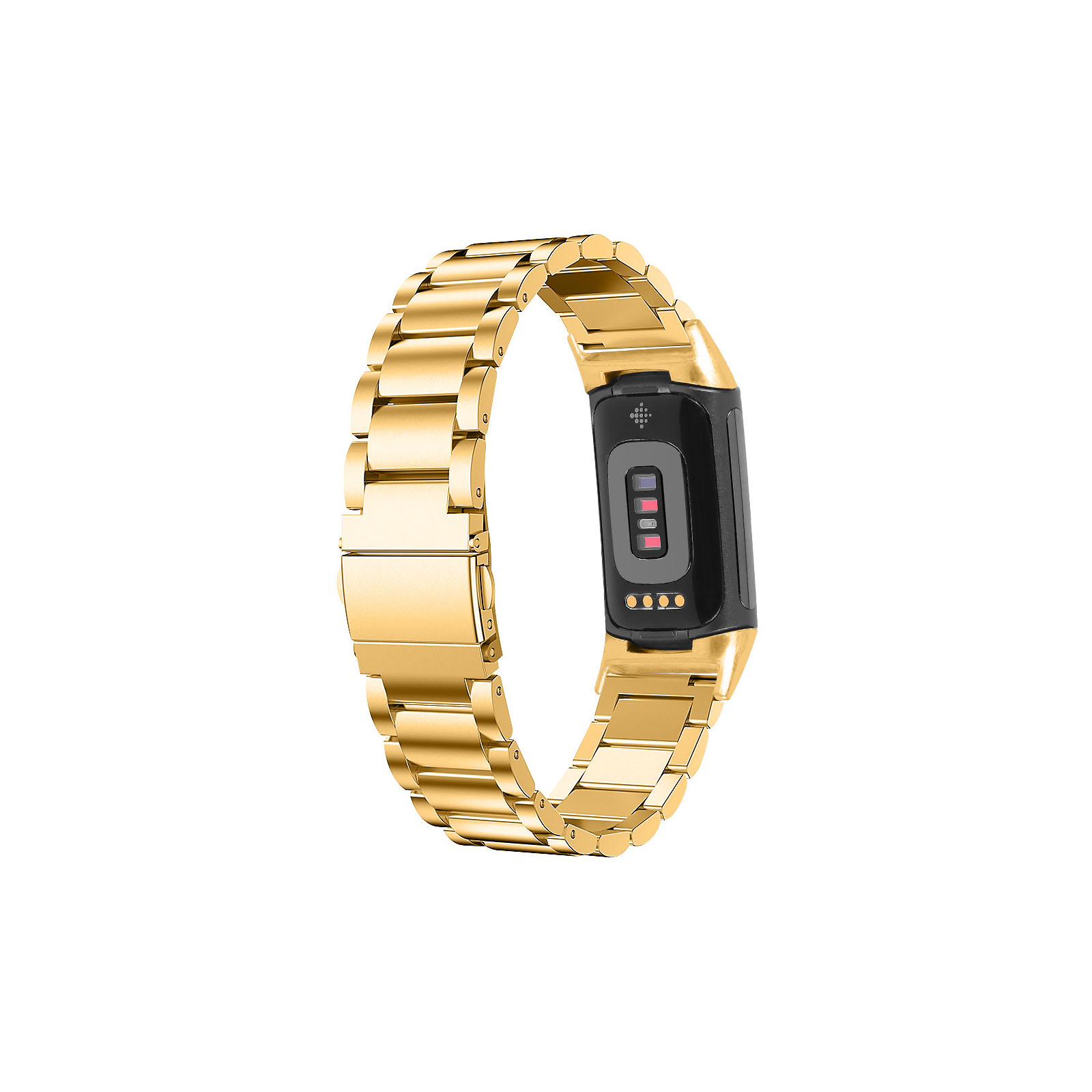 Fitbit Charge 6 ウェアラブル端末・スマートウォッチ 交換 バンド オシャレな  高級ステンレス  腕時計ベルト 交換用 ベルト 替えベルト 簡単装着｜visos-store｜03