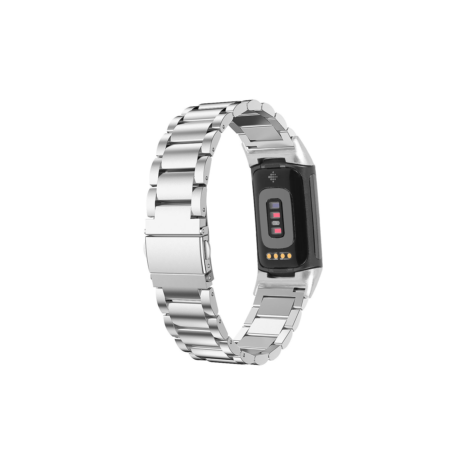 Fitbit Charge 6 ウェアラブル端末・スマートウォッチ 交換 バンド オシャレな  高級ステンレス  腕時計ベルト 交換用 ベルト 替えベルト 簡単装着｜visos-store｜06