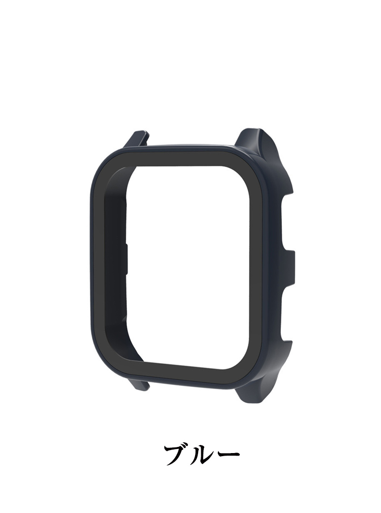 GARMIN Venu Sq 2 Music クリアケース PC&強化ガラス 画面保護 2重構造