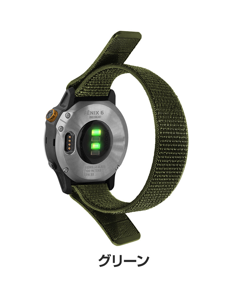 Garmin Approach S70 42mm/47mm 交換 時計バンド ナイロン素材