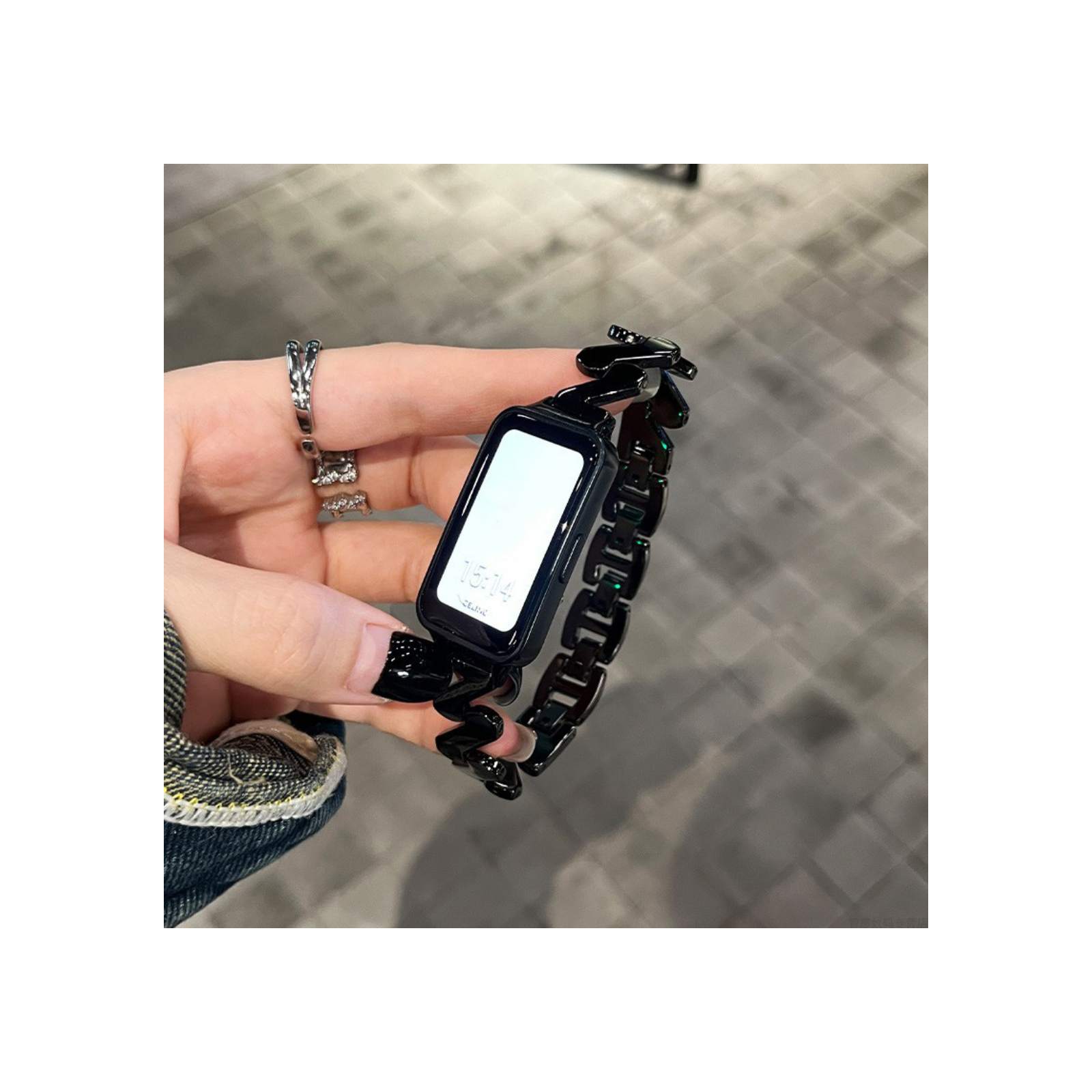 ファーウェイ バンド 7/8 Band 9用のがエレガントで おしゃれな 高級