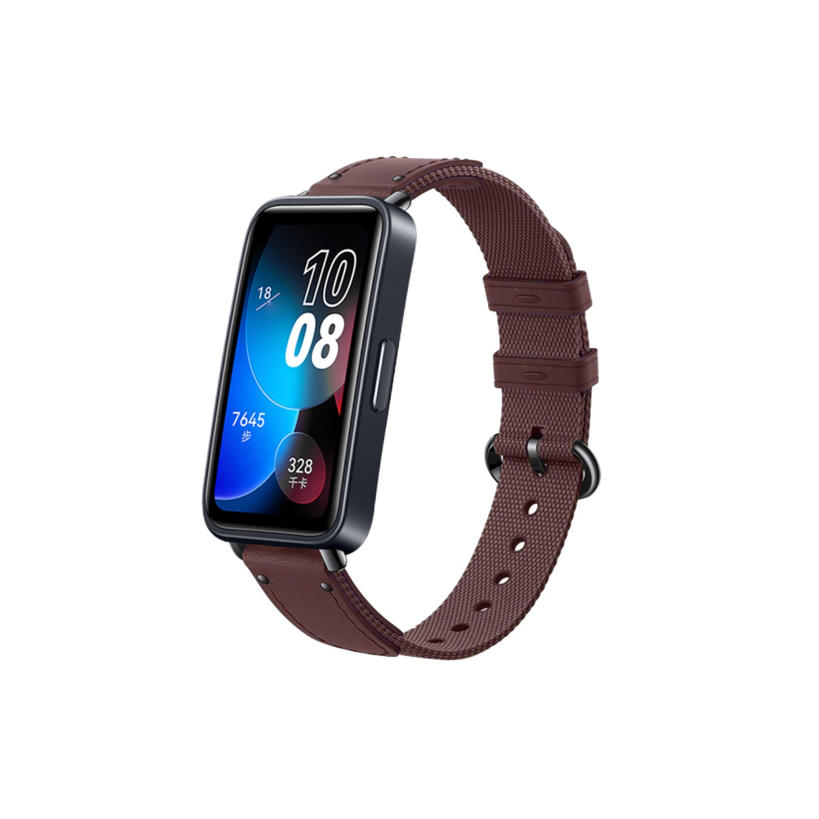 HUAWEI Band 8 本体+カバー+ナイロンバンドセット ファーウェイ バンド 8 用のがエレガントで おしゃれな ナイロン