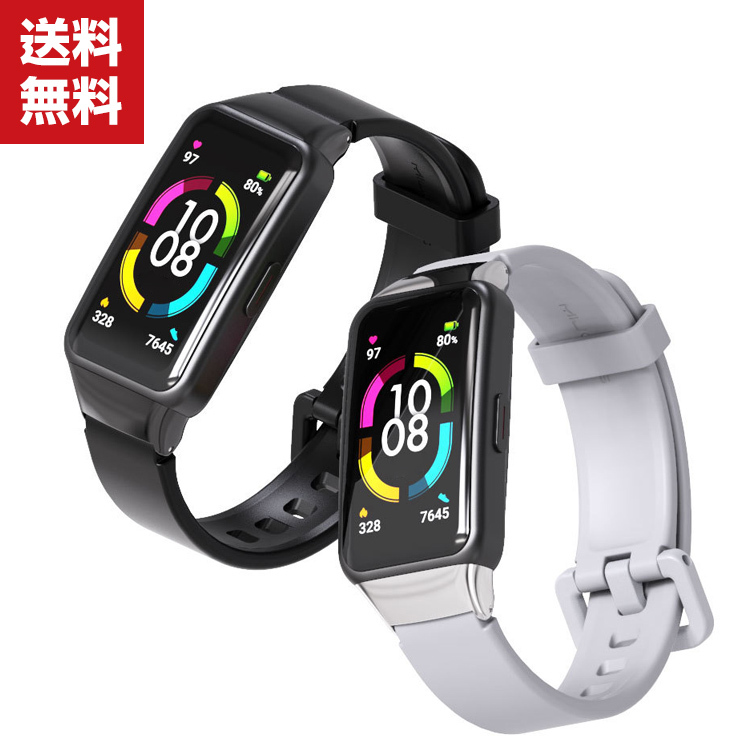 Yahoo! Yahoo!ショッピング(ヤフー ショッピング)「ポイント」HUAWEI Band 6  ウェアラブル端末・スマートウォッチ 交換 バンド シリコン素材 スポーツ ベルト ファーウェイ バンド 6 交換用