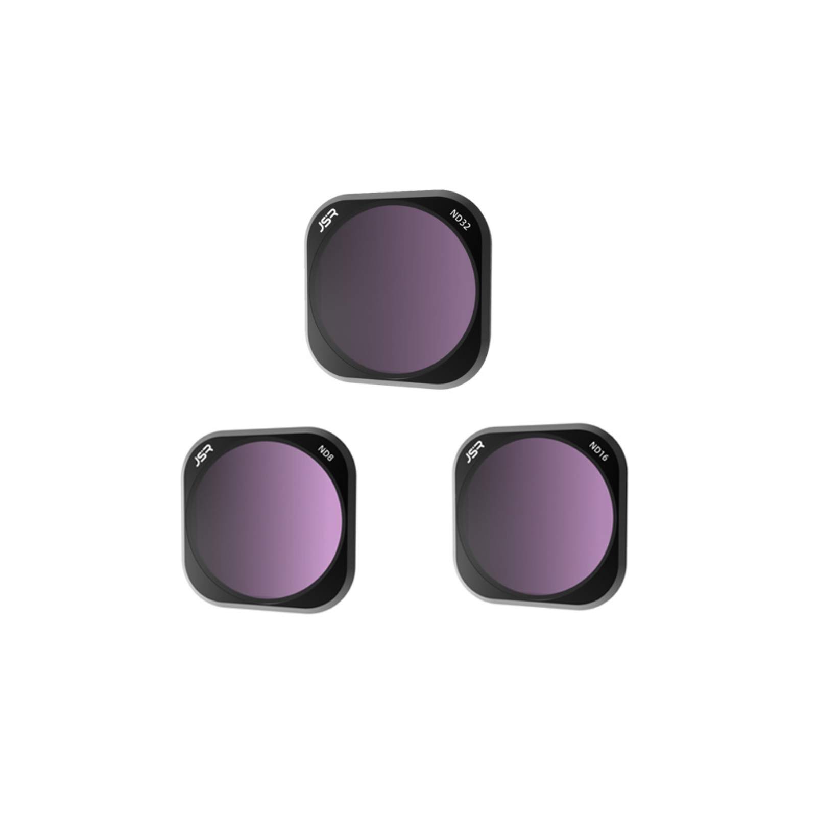 インスタ360 エース/エース プロ用 3個 フィルターキット ND8 ND16 ND32 減光フィルター HD光学ガラス 多層コーティング アルミ合金フレーム｜visos-store｜02