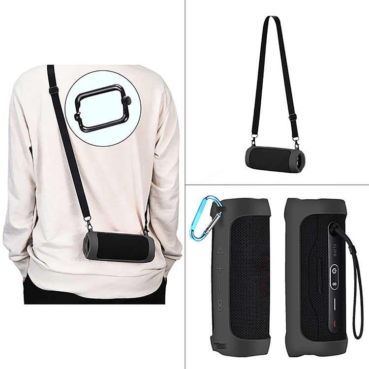 ポイント」 JBL Flip 5 6 ケース 柔軟性のあるシリコン素材の カバー