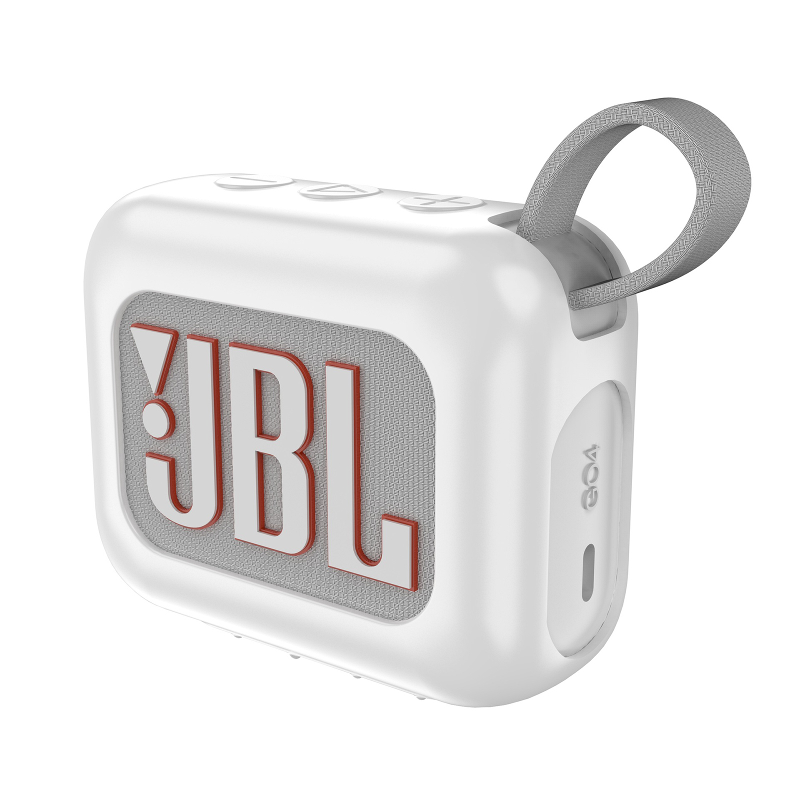 JBL GO4 ケース シリコン素材のカバー カラビナ付き スピーカー CASE 耐衝撃 ケース 落下防止 ジェイビーエル GO 4 収納 保護 ソフトケース カバー 便利 実用｜visos-store｜03