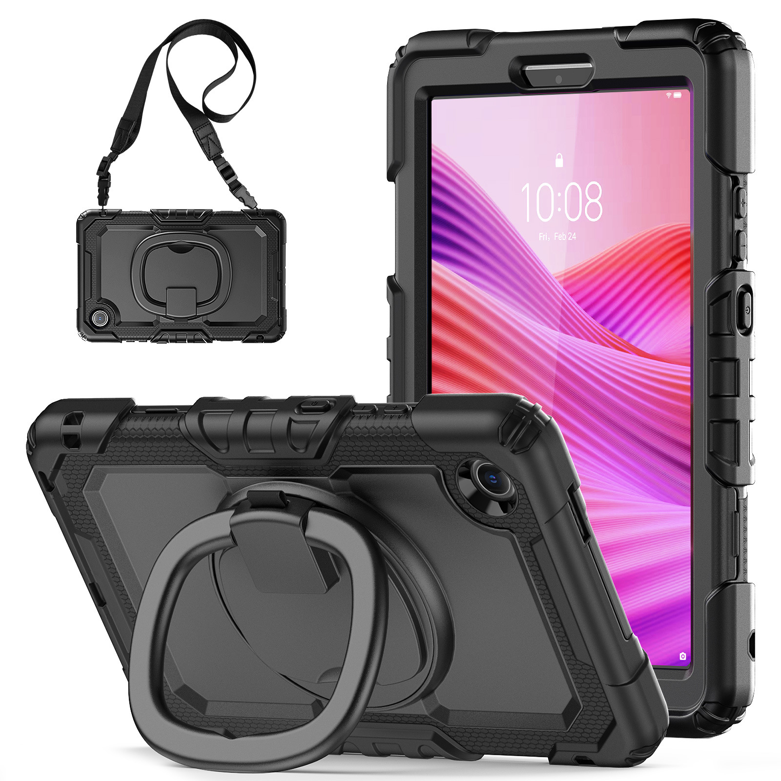 未開封 Lenovo Tab One ZAF00066JP タブレット ＋ケース Lenovo（レノボ） Lenovo Tab One ケース 耐衝撃 カバー 8.7インチ/型