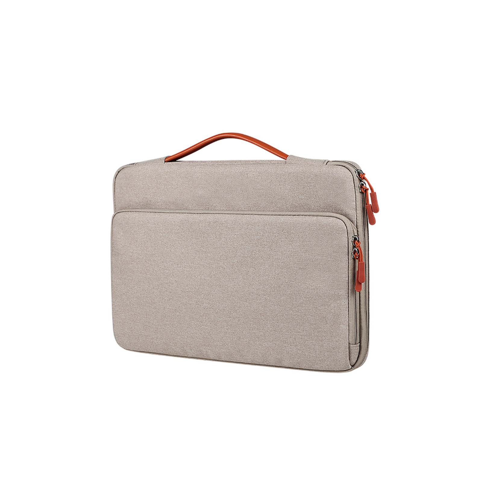 アップル マックブック エアー 15.3 インチ 2023モデル用の手触りの良い質感の布 ポケット付きの出張や外出時の持ち運びに便利なバッグ型の保護ケース｜visos-store｜05