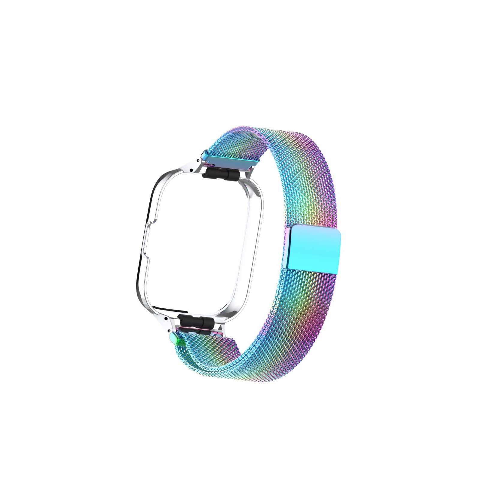 Redmi Watch 3 Active 交換 バンド オシャレな  高級ステンレス 交換用 ベルト 替えベルト 磁気吸着 調節可能 簡単装着 人気 腕時計バンド 交換ベルト｜visos-store｜08