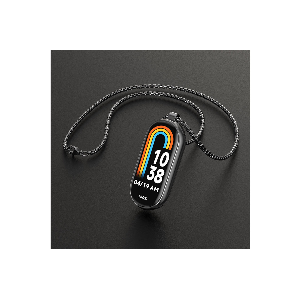 Xiaomi Smart Band 8 交換 ネックレス オシャレな  高級ステンレス 交換用 替えペンダント 簡単装着 携帯に便利 人気 おすすめ おしゃれ 交換ペンダント｜visos-store｜02