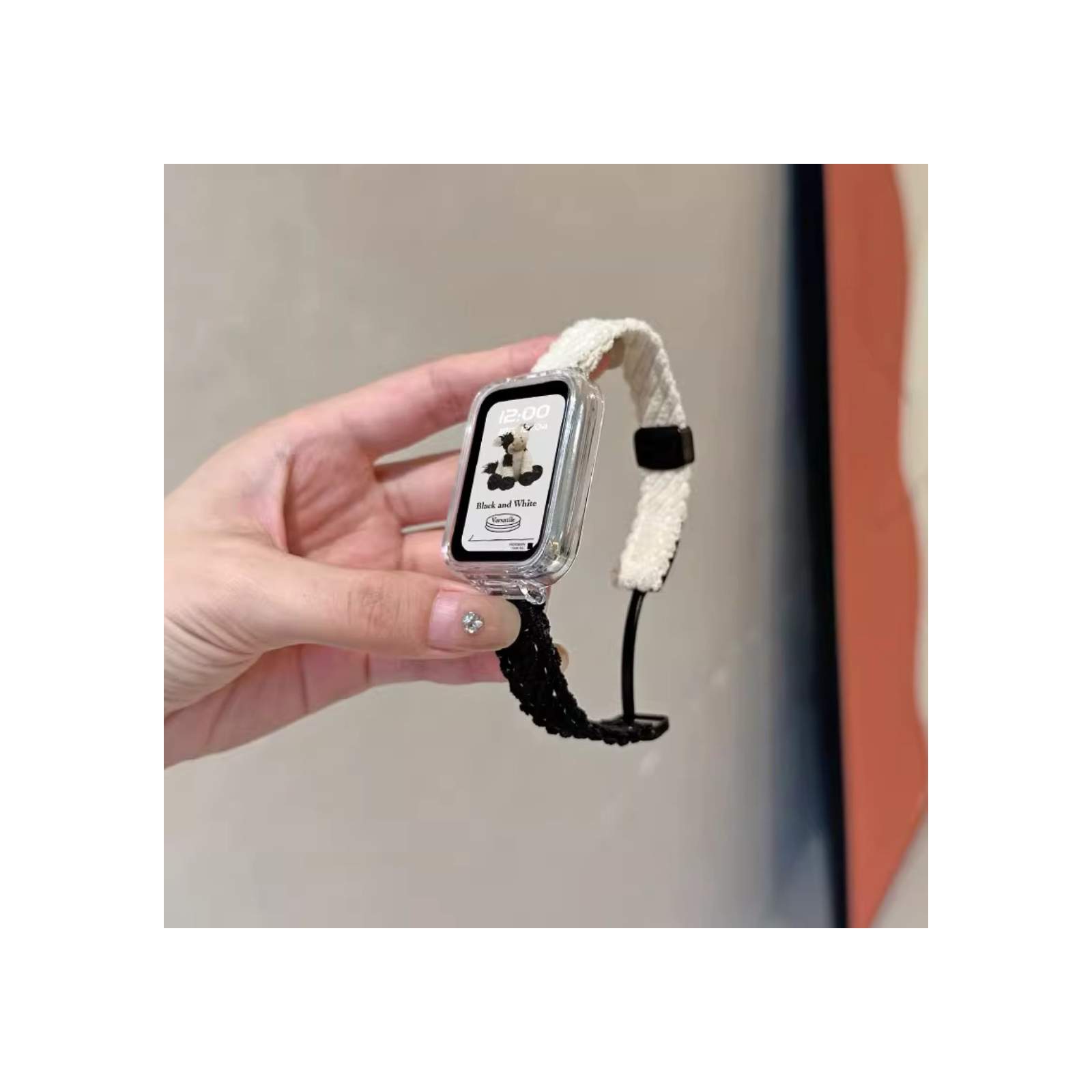 シャオミ Xiaomi Smart Band7 Pro Band8 Pro 用のがエレガントで おしゃれな コーデュロイ素材 交換バンド 交換簡単 交換リストバンド腕時 計バンド｜visos-store｜05