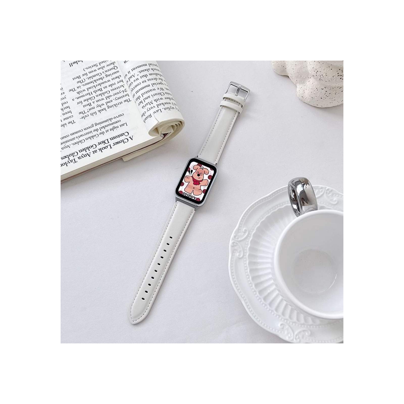 シャオミ Xiaomi Smart Band8 Pro Redmi Watch 4用のがエレガントで おしゃれな PUレザー素材 交換バンド オシャレ交換簡単 交換リストバンド 腕時計バンド｜visos-store｜03