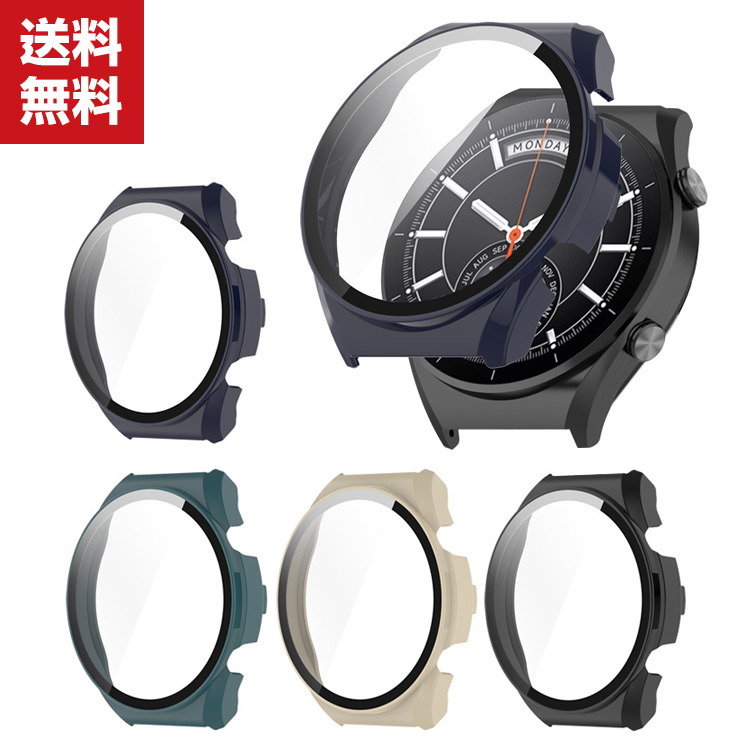 「ポイント」Xiaomi Watch S1 ケース ウェアラブル端末・スマートウォッチ ケース PC シンプルで ハードカバー 全画保護 PC&強化｜visos-store