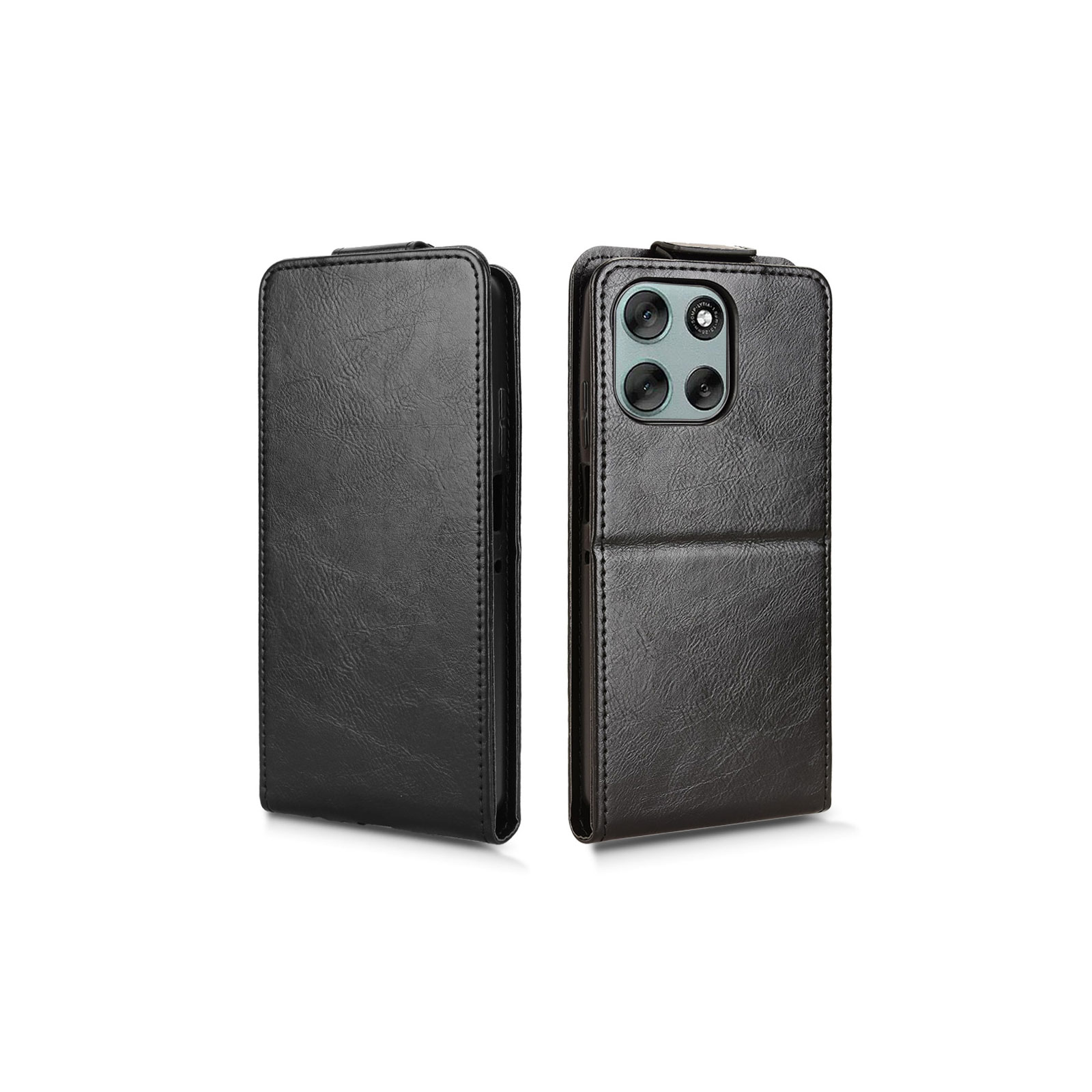 MOTOROLA g66j 5G 本体 ブラックオイスター ケース付き motorola（モトローラ） motorola moto g66j/g66y 5G ケース 耐衝撃