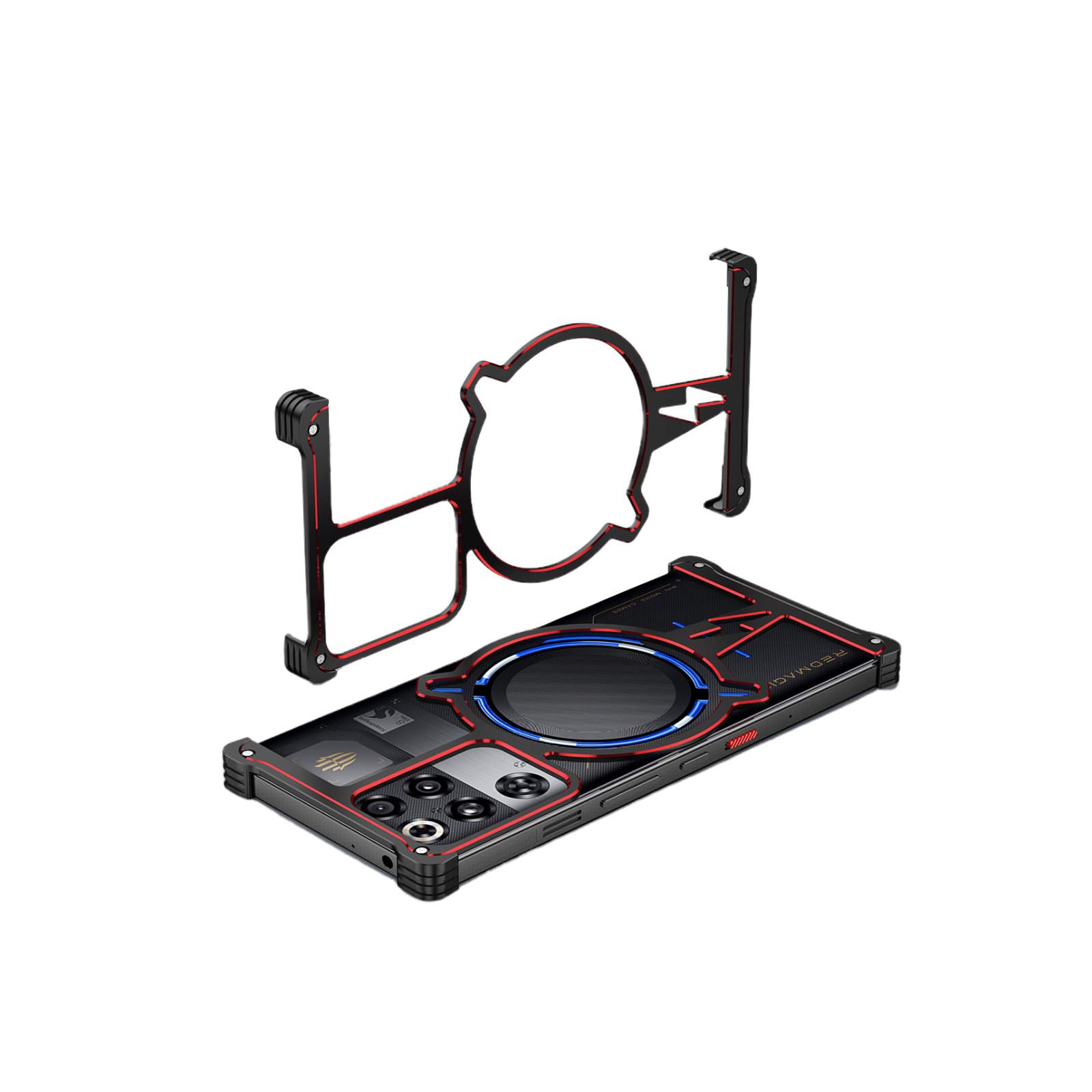 nubia ヌビア Nubia REDMAGIC 11 Pro/11 Pro+ ケース用のアルミ