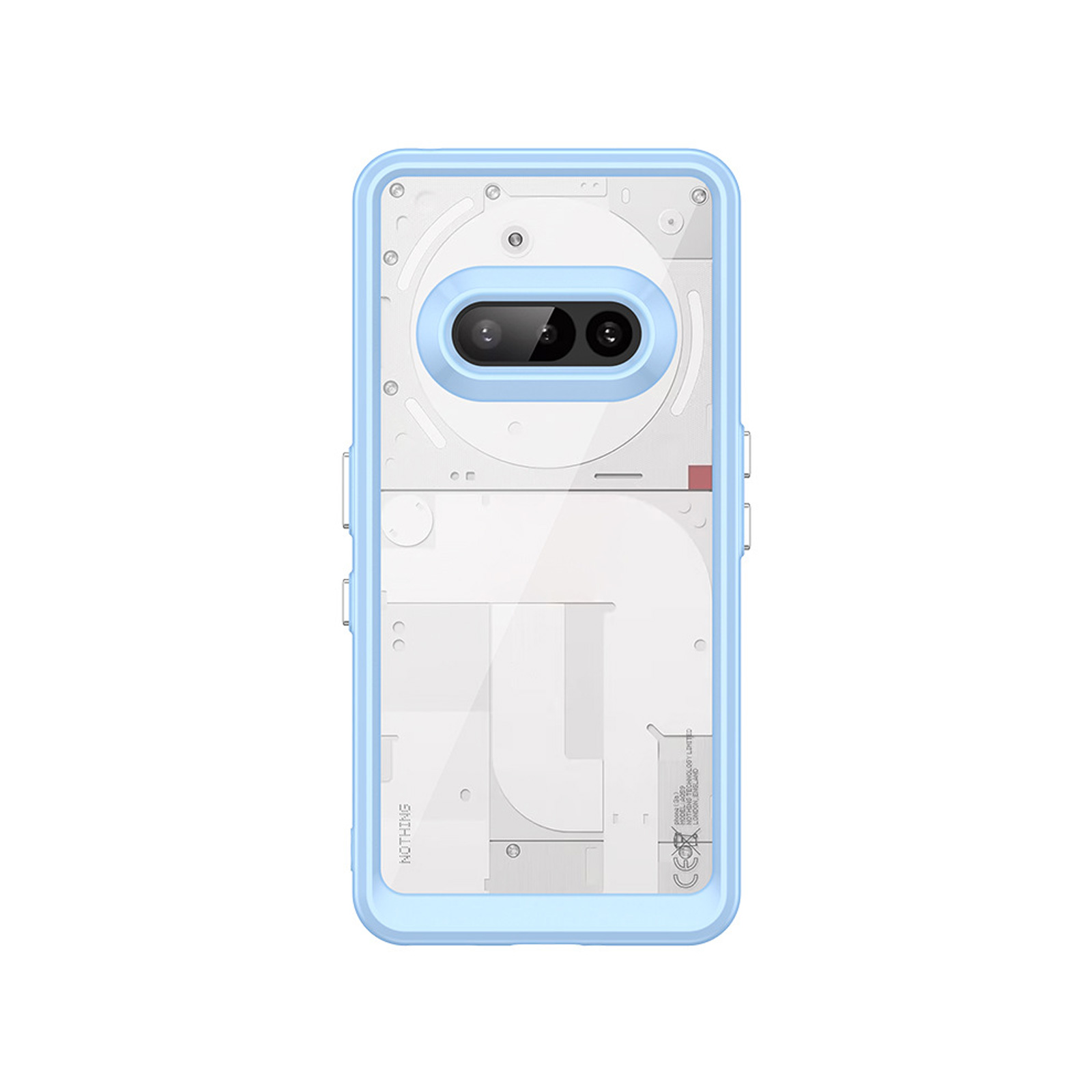 Nothing Phone (3a) ブルー　カバー・ガラスフィルム付き 楽天市場】ブルーライトカットガラスフィルム付き Nothing PHONE