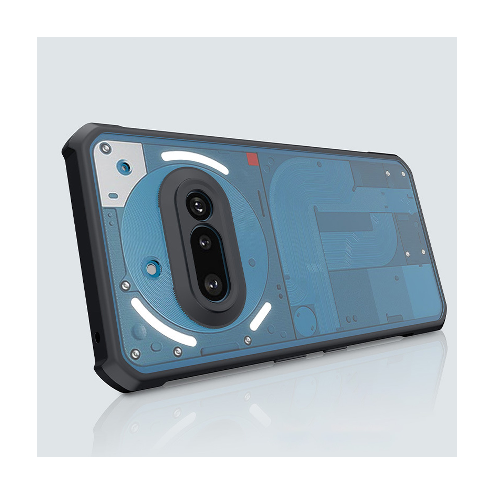 Nothing ナッシング フォン (3a) アンドロイド スマホ用の衝撃に強い