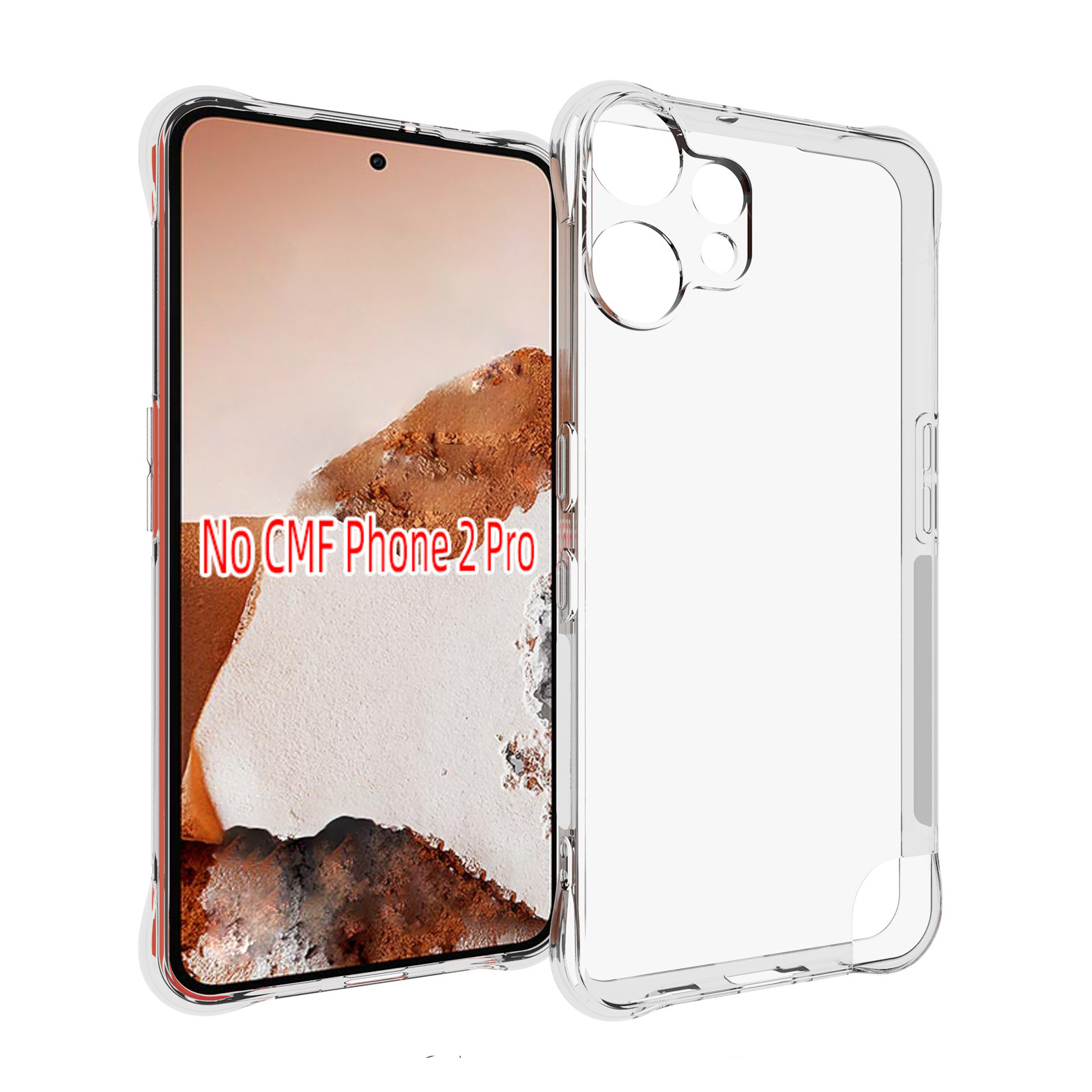 Nothing ナッシング CMF Phone 2 Pro スマホ用の衝撃に強い TPU素材