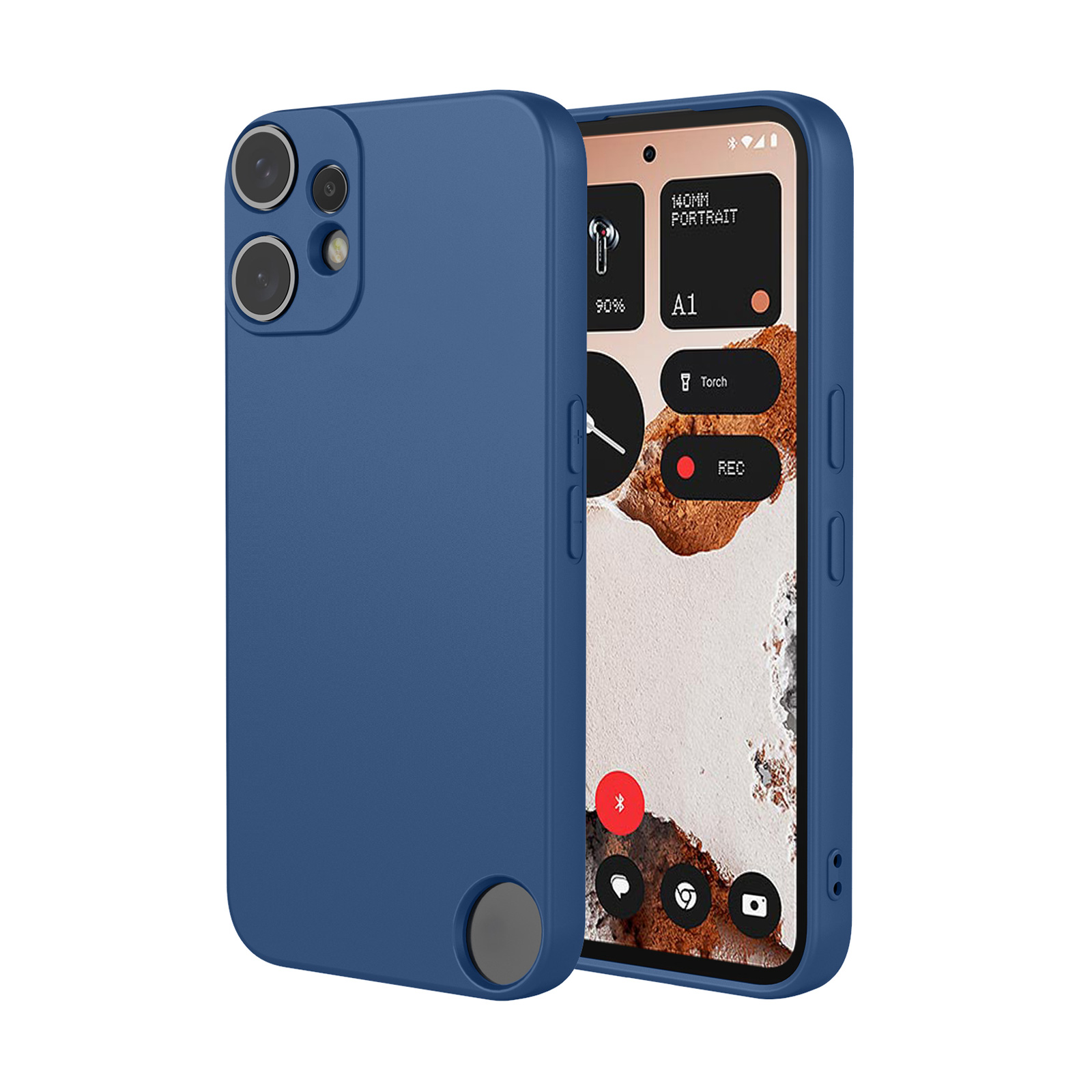 Nothing ナッシング CMF フォン2プロ スマホ用の衝撃に強い シリコン 
