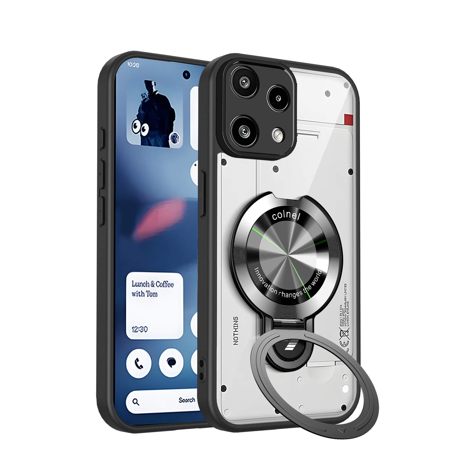 Nothing Nothing Phone (3a) Lite スマホ用のクリアケース 人気