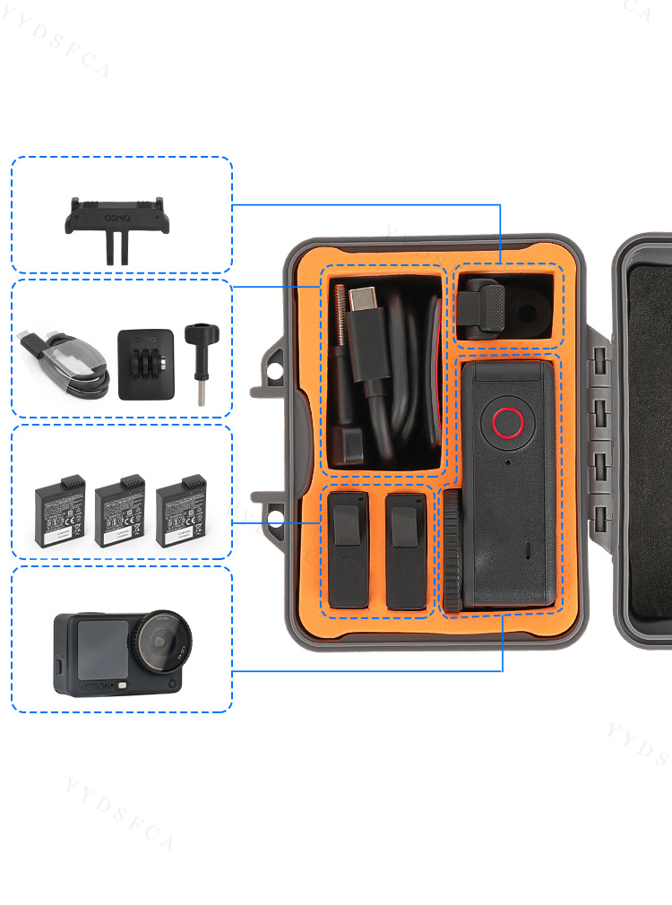 DJI DJI Osmo Action 6 ケース 収納ケース 保護ケース 収納 耐衝撃 マ