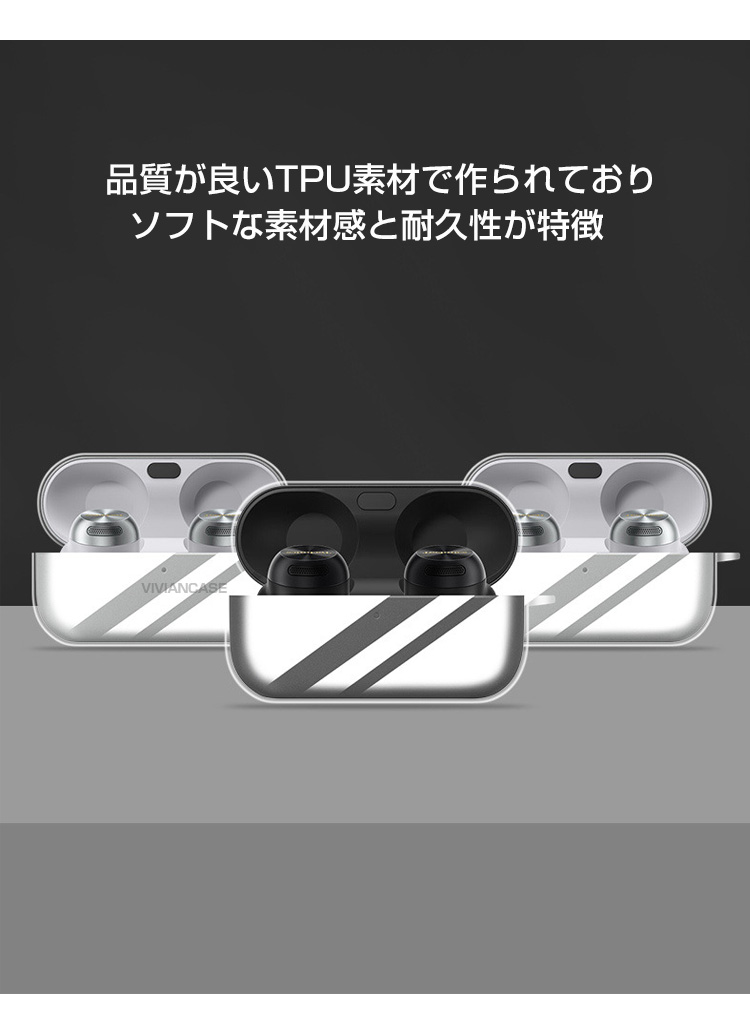 Panasonic（パナソニック） テクニクス EAH-AZ100用TPU素材 クリア