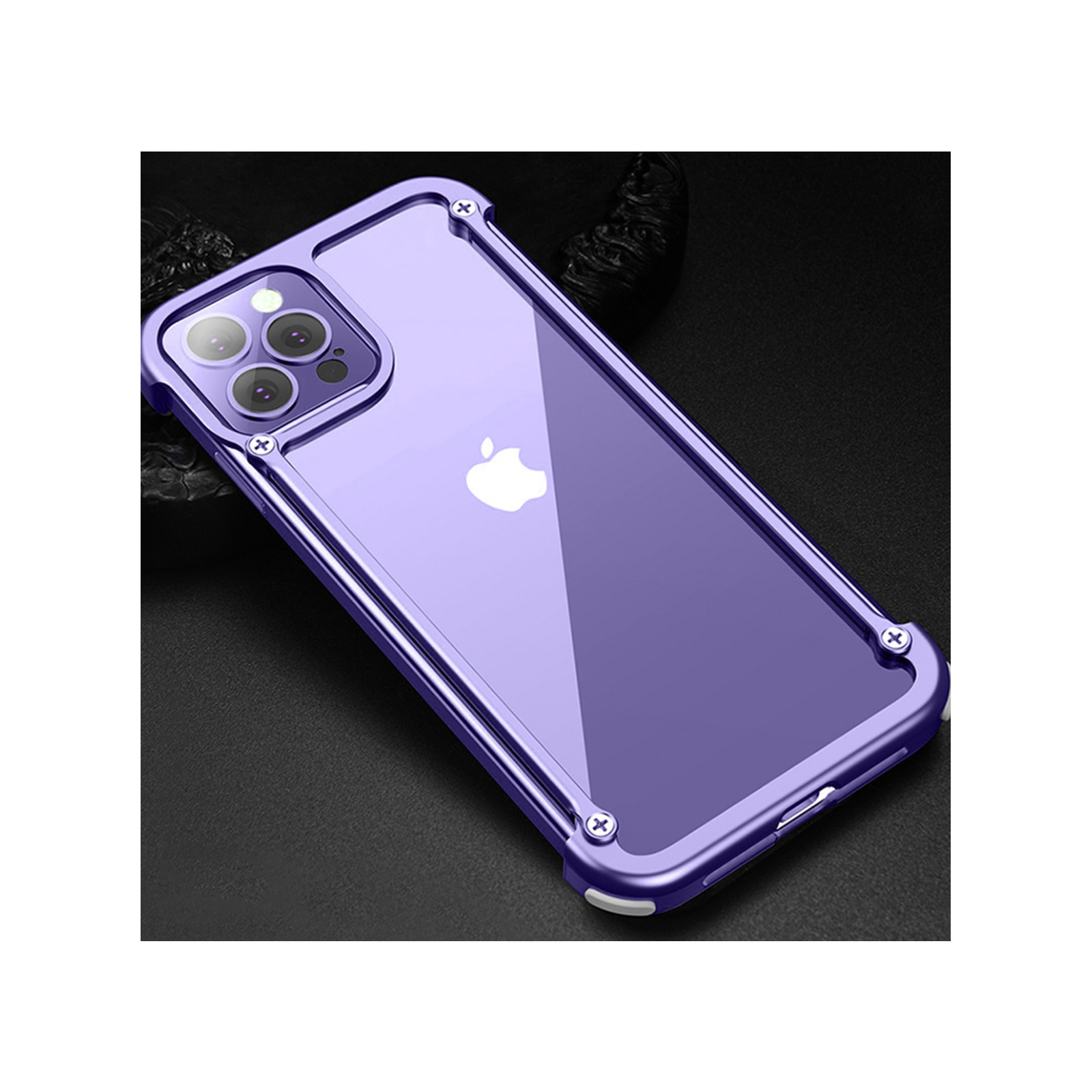 Apple iPhone 14 Pro 14 Pro Max ケース アルミニウムバンパー CASE 持ちやすい 耐衝撃 落下防止 金属 軽量  高級感があふれ