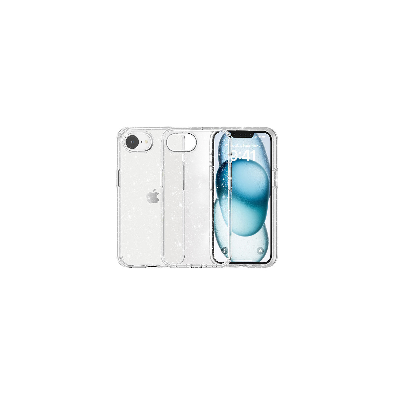 Apple iPhone SE4 ケース カバー 衝撃防止 便利 実用 人気 耐衝撃カバー 背面カバー 強化ガラスフィルム おまけ付き｜visos-store｜02