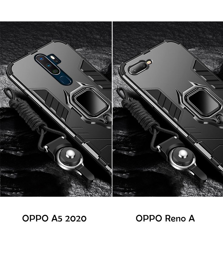 OPPO Reno A A5 2020 ケース タフで頑丈 2重構造 オッポ CASE 耐