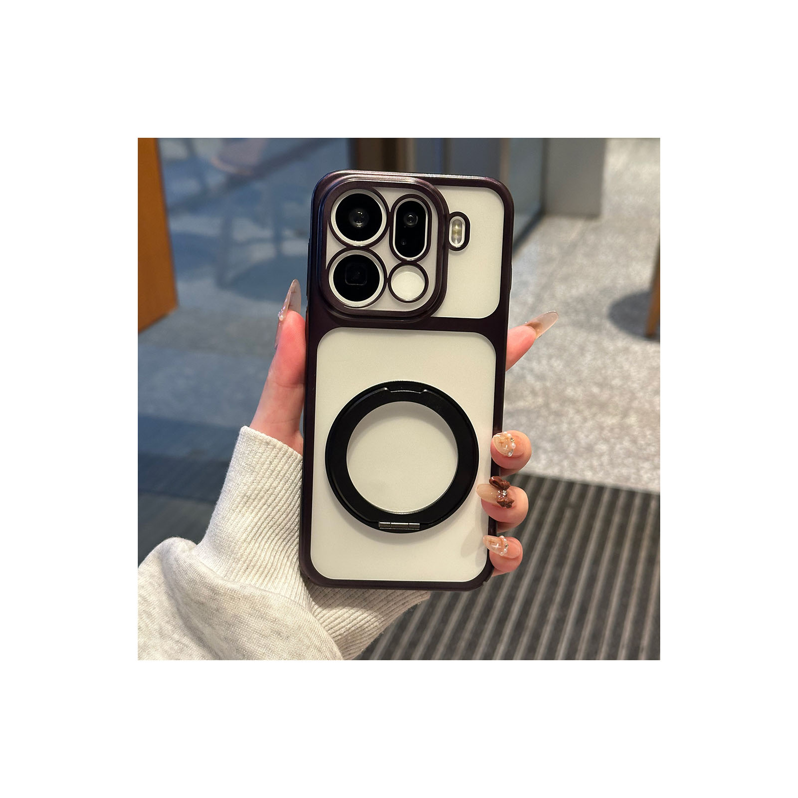 OPPO（オッポ） OPPO Find X9/Find X9 Pro クリア ケース カバー PC